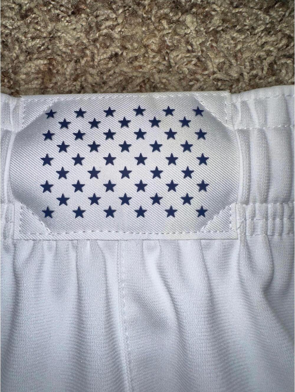 Nike Men's  Basketball Team USA Authentic Tokyo Home White Short Sample - Picture 3 of 11
